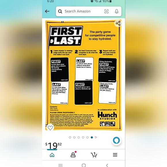 First and Last Dinking Game Buzzfeed - Picture 4 of 4
